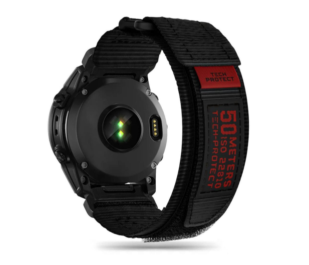 TECH-PROTECT Scout Pro do Garmin Fenix (22mm) Black 5906302309368 - 1275765 - zdjęcie 2